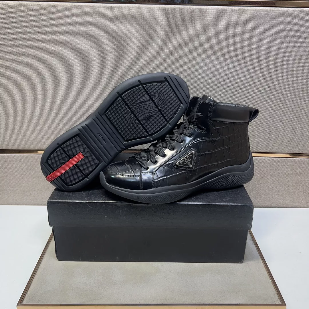 prada high top chaussures pour homme s_12b46b51